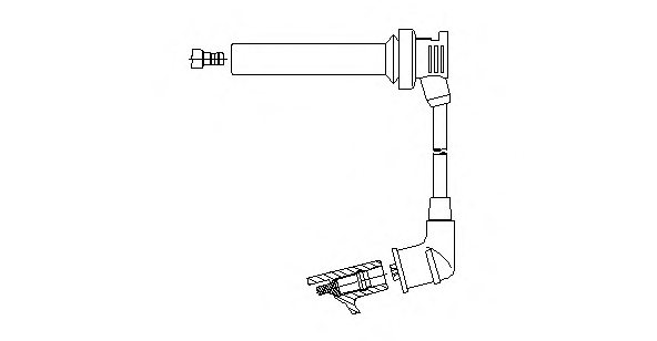 BREMI 403/49 Ignition Cable